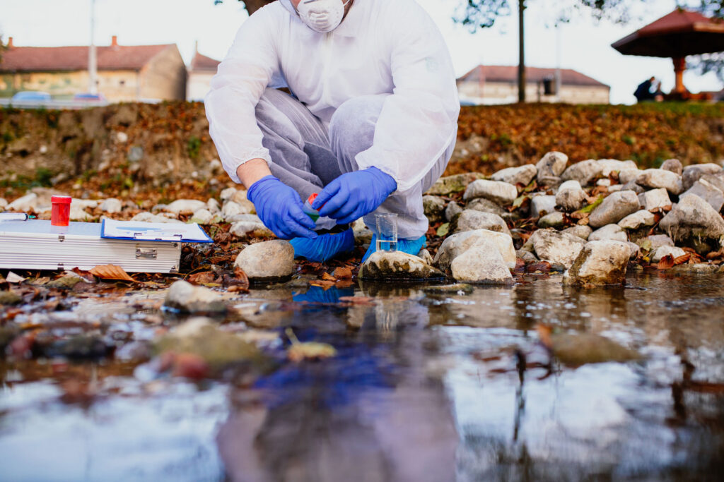 testing the storm water